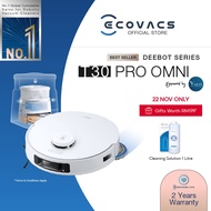 [NEW] ECOVACS DEEBOT T30 PRO OMNI Robot Vacuum | 11000 PA | TruEdge™ Mopping | ZeroTangle™ | 70°C Ho