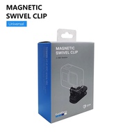 GoPro Magnetic Swivel Clip Bag Strap Mount for HERO 12 11 10 9 8 6 5 BLACK