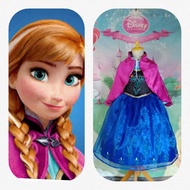 Anna Frozen Princess Anna Frozen Costume Robe Set deluxe