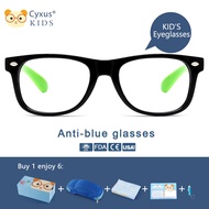 Cyxus Hit Color Kids Fashion Eyes Protection Computer Gaming Glasses