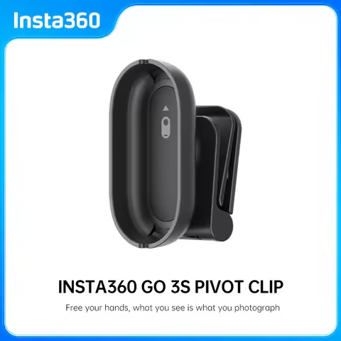 Insta360 GO 3S Pivot Clip 360 Degree Silicone Tilt Mount For Hat Headband Insta 360 GO 3 & GO3S Orig