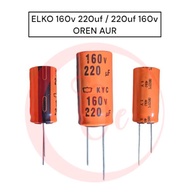 Elko 160v 220uf Elco 220uf 160v Oren Aur