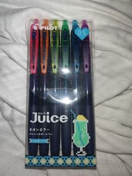 日本PILOT Juice 霓虹色限定果汁彩色  6色不同 手帳 0.5 顏色原子筆
