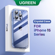 UGREEN Phone Case for iPhone 15 iPhone 15 Pro Max Shockproof Clear Case Transparent Cover Phone Prot