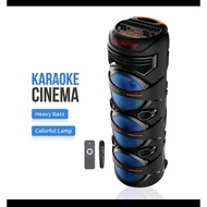 ZQS 8302/8301 SPEAKER KARAOKE/ BLUETOOTH USB /AUX Portable LED Rechargeable Bluetooth Bass Speaker S