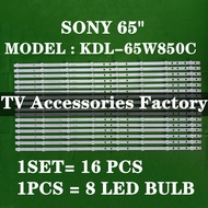 SONY 65" KDL-65W850C LED TV BACKLIGHT LED TV LAMP BAR KDL-65W850 65W850C 65W850