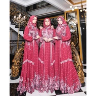Syar'i Bazigha Gamis Set Vol 4 Ac Original