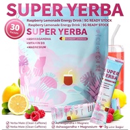 SG Ready Stock SUPER YERBA Yerba Mate Tea Powder - Low Sugar Energy Drink Ashwagandha