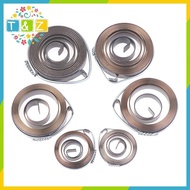 [T&Z] 1Pc 0.7-1.5 Thiness 680-1540mm Length Spiral Flat Wire Coil Torsion Spring Constant Force Exte