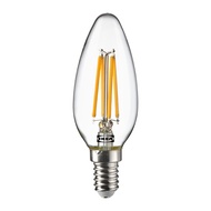 SOLHETTA Led燈泡 e14 250流明, 燭形/透明色