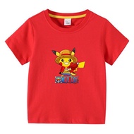 T-shirt short sleeve Pikachu luffy 001 children