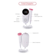 Doppler Fetal Monitor Pregnant Baby Heart Rate Detector