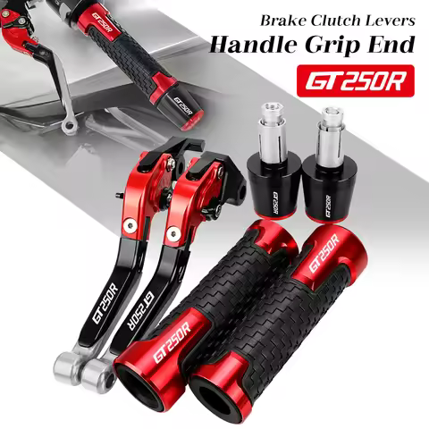 GT250R GT125R Motorcycle Accessories Brake Clutch Handle Levers Handlebrake Handlebar Grip Ends For 