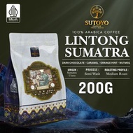 Sutoyo Coffee 印尼北蘇門答臘 Lintong 阿拉比卡咖啡豆 200g｜Semi Wash Process｜單一產區精品咖啡