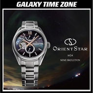 Orient Star RE-BY0007A Mechanical M34 Semi Skeleton Limited Edition Charcoal Men’s Watch
