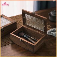 Jewelry Storage Box Jewelry Organizer Gift Packaging Box Keepsake Box with Hinge Lid Wooden Box for 