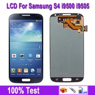5.0 "SAMSUNG S4หน้าจอ LCD สำหรับ S4จอแสดงผล LCD I9506 I9500ที่มีเทปกาวหน้าจอสัมผัสประกอบดิจิไทเซอร์เ