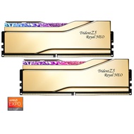 KIT Ram GSKILL Trident Z5 ROYAL NEO RGB Silver DDR5 96GB (48GB x 2) 6000MHz CL28 EXPO F5-6000J2836F4