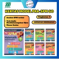 [PMBOOK] SASBADI Kertas Model Pra-SPM 2024 Buku Latihan Tingkatan 4 KSSM Exam Paper Matematik Sejara