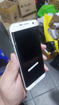 Samsung S7 Edge 32 GB DOCOMO - LCD PECAH Fullset - 32GB - COD JKT