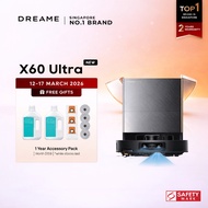 【GRAND LAUNCH】Dreame X60 Ultra/Master & X50 Pro Ultra & X50 Ultra Robot Vacuum | FIRST 8.8CM CLIMB R
