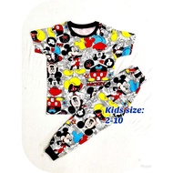Pyjamas kids baju tidur budak murah sedondon