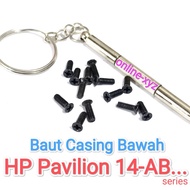 Bolt nut screw casing hp Pavilion 14-AB AB132tx AB109la AB00 TPN-Q158