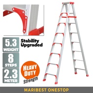 Ladderman Heavy Duty Aluminium Double Sided Ladder Multi Purpose Ladder Foldable Tangga Lipat Alumin