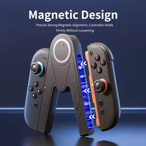 Special Charging Grip for Nintendo Switch 2 Joy-Con 2 Magnetic Charging Dock with Type-C Cable for S