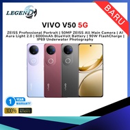 Vivo V50 5G (12GB+256GB | 12GB+512GB) Original Smartphone | 1 Year vivo Malaysia Warranty