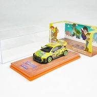 TW 1/64 Toyota GR Yaris Toy Story 30th Anniversary Alloy Diecast Car Model Toy Birthday Gift