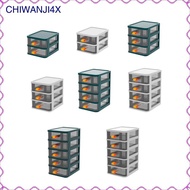 [chiwanji4x] Tabletop Storage Box Storage Rack Jewelry Box Space Saving Desktop Drawer School Desk O