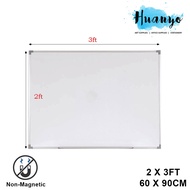 Non Magnetic White Board 2' X 3'/60 X 90 CM