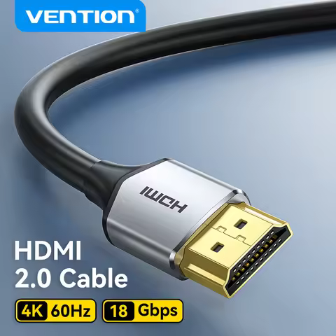 Vention HDMI 2.0 Cable 4K60Hz for Laptop PS5 Pro Xiaomi TV Box High Speed Certified 4K@60Hz Cable 18