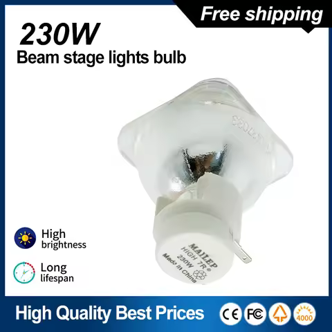 Beam 7R lamp MSD 230W R7 Platinum sharpy 7R bulb stage studio lamp Replacement for beam 230 light mo