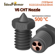 E3D V6 CHT Nozzle Hardened Steel High Flow High Speeding Printting 500° Three-eyes Clone Nozzles E3D
