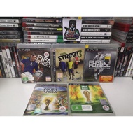 FIFA STREET , STREET 3 AND 2010 , 2014 FIFA WORLD CUP FOR PS3 GAMES USED DISC