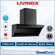 Livinox LCH-DARLEY DC-90FB 2100 m³/h / LCH-TRESCO DC-90BL 2780 m³/h i-Sync BLDC Motor Kitchen Cooker
