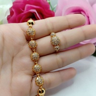 SET EMAS SUASA 18K/375