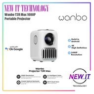 Wanbo DALI 1|T2R Max|T2 MAX NEW|X5|T2 Ultra|T6 Max|VALI 1 LED 1080P Full HD Portable Projector YouTu