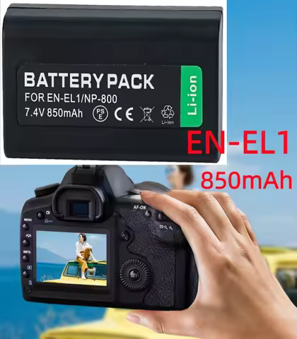 850mAh EN-EL1 EN EL1 Camera Battery or Charger For Nikon Coolpix 775 880 885 990 995 4300 4500 4800 