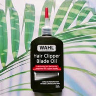 น้ำมันหล่อลื่น สำหรับใบมีดปัตตาเลี่ยน Hair Clipper Blade Oil Model. 03310-300 120ml (WAHL®) น้ำมันปั