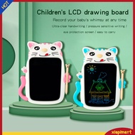 {xiapimart}  Lcd Writing Tablet Writing Drawing Pad Kids Lcd Drawing Board Erasable Writing Tablet for Children Pressure Screen Eye Protection Waterproof Mini Blackboard Toy for Pl