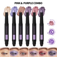 KIMUSE 6Colors/Set Long Lasting Creamy EyeShadow Highlighter Stick Set
