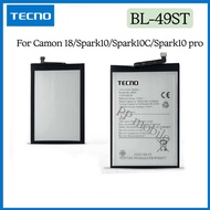 แบตเตอรี่ TECNO Spark 10 Pro NFC Ki7 / TECNO Spark 10 5G NFC - KI5q / Spark 10c - Ki5m /ORIGINAL BA