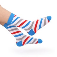 Viken Plan棉襪男女襪子四季通用VP短襪個性時尚花色彩色條紋