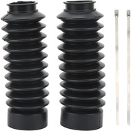 Motorcycle Fork Covers,Motorcycle Fork Guards 2 Pcs Fork Boot Motorcycle Shock Absorber Protector Co