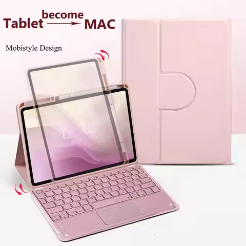 ForRedmi Pad 2 Pro 12.1 Inch 2025 for Xiaomi Poco Pad 12.1inch 2024 7SPro 6SPro 12.4 Inch 360 Degree