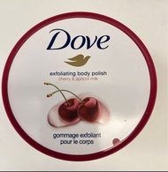 Dove 全新Cherry & Apricot Milk 櫻桃杏仁磨砂膏