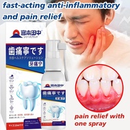 Toothache Spray Toothache Pain Relief 20ml Toothache Medicine Relieves Swollen Gums Caries Safe Non-